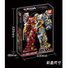 LY 76078 non  KẺ BÁO THÙ NGƯỜI MÁY bộ đồ chơi xếp lắp ráp ghép mô hình Marvel Super Heroes IRON HERO Siêu Anh Hùng Marvel 1876 khối