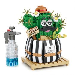 LOZ 1245 non  CHẠM VÀO CÁ XƯƠNG RỒNG bộ đồ chơi xếp lắp ráp ghép mô hình 578 khối