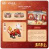 LOZ 1931 non  NIAN THÚ TẤN CÔNG bộ đồ chơi xếp lắp ráp ghép mô hình Chinese Traditional Festivals Lễ Hội Cổ Truyền 1024 khối