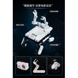 BLOKS 71051 non  PHI HÀNH GIA MMU (MANNED MOBILITY UNIT) SUIT tỷ lệ 1:19 bộ đồ chơi xếp lắp ráp ghép mô hình Movie & Game Phim Và Trò Chơi