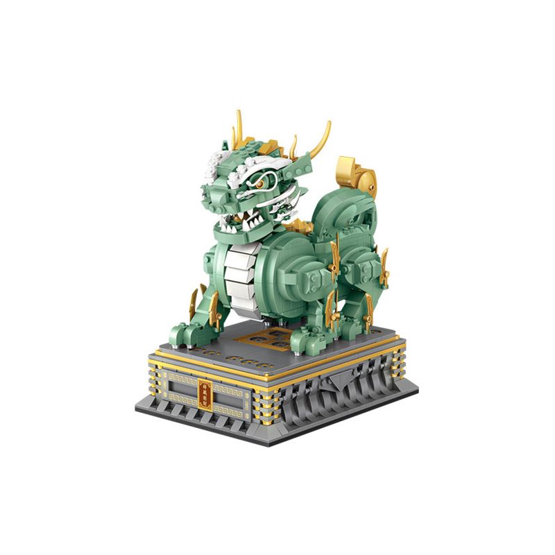 LOZ 1921 non  KỲ LÂN THÚ bộ đồ chơi xếp lắp ráp ghép mô hình Creator Sáng Tạo 1434 khối