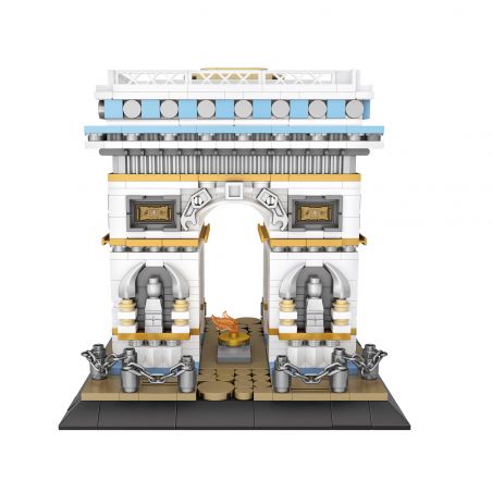 LOZ 1028 non  KHẢI HOÀN MÔN bộ đồ chơi xếp lắp ráp ghép mô hình Buildings 1188 khối