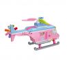 LOZ 1121 non  MÁY BAY TRỰC THĂNG MÀU HỒNG bộ đồ chơi xếp lắp ráp ghép mô hình 479 khối