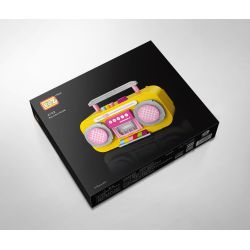 LOZ 1120 4102 non  MÁY GHI ÂM bộ đồ chơi xếp lắp ráp ghép mô hình Creator Sáng Tạo 419 khối