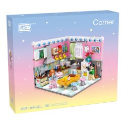 LOZ 1903 non  CẢNH NHÀ BẾP bộ đồ chơi xếp lắp ráp ghép mô hình Creator Sáng Tạo 561 khối