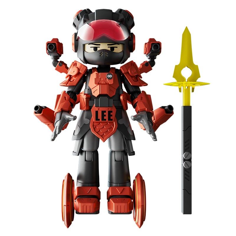 BLOKS 85003 non  BỘ ĐỒ CHIẾN ĐẤU CV-03 NEZHA LI ZITAI bộ đồ chơi xếp lắp ráp ghép mô hình