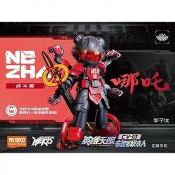 BLOKS 85003 non  BỘ ĐỒ CHIẾN ĐẤU CV-03 NEZHA LI ZITAI bộ đồ chơi xếp lắp ráp ghép mô hình