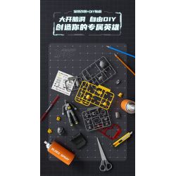 BLOKS 85001 non  CV-01 TRẬN ĐỒ TÔN NGỘ KHÔNG THÁNH bộ đồ chơi xếp lắp ráp ghép mô hình