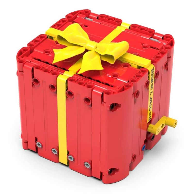 ZHEGAO QJ5243 5243 non  HỘP QUÀ GIÁNG SINH bộ đồ chơi xếp lắp ráp ghép mô hình Christmas 283 khối