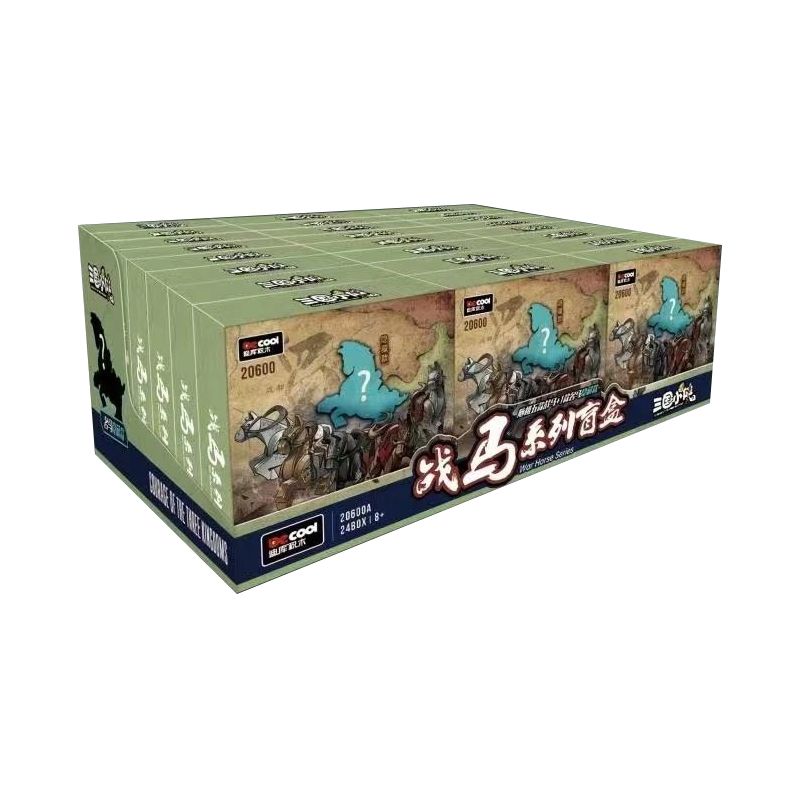 Decool 20600A Jisi 20600A non  NGỰA CHIẾN bộ đồ chơi xếp lắp ráp ghép mô hình Three Kingdoms Tam Quốc Diễn Nghĩa