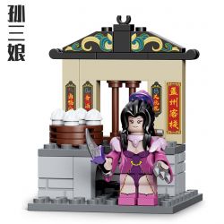 Decool 10806 Jisi 10806 non  TÔN NHỊ NƯƠNG bộ đồ chơi xếp lắp ráp ghép mô hình