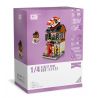 LOZ 1625 non  NHÀ HÀNG SUSHI MINI STREET VIEW bộ đồ chơi xếp lắp ráp ghép mô hình Mini Modular Đường Phố Thu Nhỏ 420 khối
