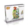 LOZ 1633 non  SHOP HOA MINI STREET VIEW bộ đồ chơi xếp lắp ráp ghép mô hình Mini Modular Đường Phố Thu Nhỏ 378 khối
