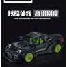 PANBO 7701 non  SIÊU XE MÔ HÌNH PORSCHE tỷ lệ 1:8 bộ đồ chơi xếp lắp ráp ghép mô hình PORSCHE CAYMAN TURBO 2868 khối