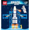GAOMISI T1010 1010 non  TÊN LỬA VŨ TRỤ TÀU bộ đồ chơi xếp lắp ráp ghép mô hình Space SPACE ROCKET Thám Hiểm Không Gian 236 khối