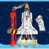 GAOMISI T1010 1010 non  TÊN LỬA VŨ TRỤ TÀU bộ đồ chơi xếp lắp ráp ghép mô hình Space SPACE ROCKET Thám Hiểm Không Gian 236 khối
