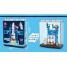 GAOMISI T1010 1010 non  TÊN LỬA VŨ TRỤ TÀU bộ đồ chơi xếp lắp ráp ghép mô hình Space SPACE ROCKET Thám Hiểm Không Gian 236 khối