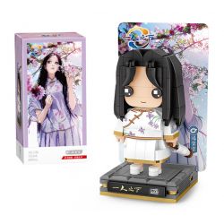 LOZ 1343 non  QUẦN ÁO PHỤ NỮ CỦA FENG BAOBAO bộ đồ chơi xếp lắp ráp ghép mô hình 249 khối