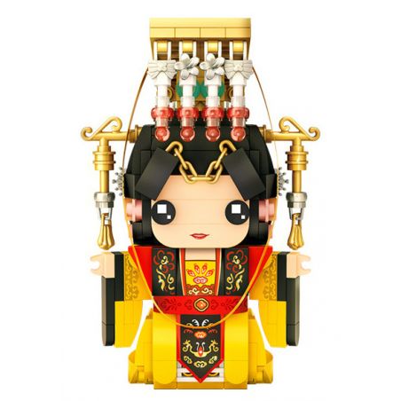 LOZ 1340 non  VÕ TẮC THIÊN bộ đồ chơi xếp lắp ráp ghép mô hình Lung Tung Thuộc Nhiều Thể Loại 376 khối