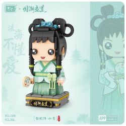 LOZ 1548 non  HIỂU KHÁNH bộ đồ chơi xếp lắp ráp ghép mô hình 303 khối