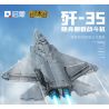 Enlighten 23017 Qman 23017 non  TIÊM KÍCH TÀNG HÌNH TRÊN TÀU SÂN BAY J-35 tỷ lệ 1:26 bộ đồ chơi xếp lắp ráp ghép mô hình Military Army Quân Sự Bộ Đội 2637 khối