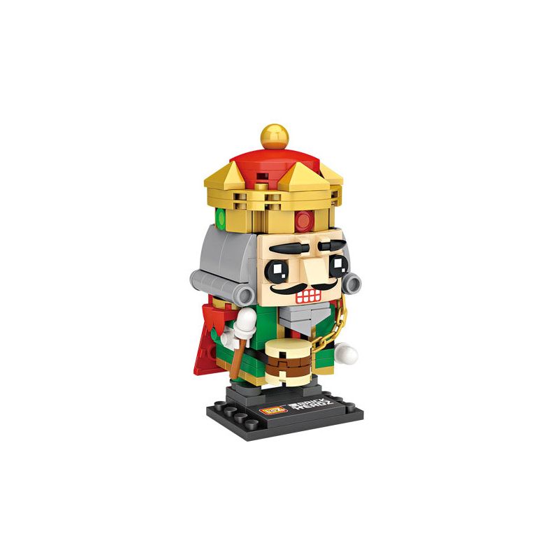 LOZ 1465 non  VUA QUẢ ÓC CHÓ bộ đồ chơi xếp lắp ráp ghép mô hình Brickheadz Nhân Vật Đầu To 193 khối