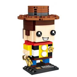 LOZ 1444 non  CAO BỒI THÂN GỖ bộ đồ chơi xếp lắp ráp ghép mô hình Toy Story Câu Chuyện Đồ Chơi 167 khối