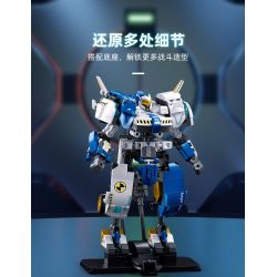 SLUBAN M38-B1150 B1150 1150 M38B1150 38-B1150 non  RANGER - TOÀN TIÊN PHONG bộ đồ chơi xếp lắp ráp ghép mô hình 524 khối