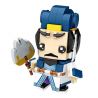 LOZ 1456 non  TAM QUỐC MINI THỢ GẠCH GIA CÁT LƯỢNG bộ đồ chơi xếp lắp ráp ghép mô hình Brickheadz Nhân Vật Đầu To 210 khối