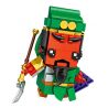 LOZ 1454 non  TAM QUỐC MINI BRICKMAN QUAN VŨ bộ đồ chơi xếp lắp ráp ghép mô hình Brickheadz Nhân Vật Đầu To 183 khối