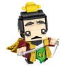 LOZ 1453 non  TAM QUỐC MINI BRICKMAN LƯU BỊ bộ đồ chơi xếp lắp ráp ghép mô hình Brickheadz Nhân Vật Đầu To 195 khối