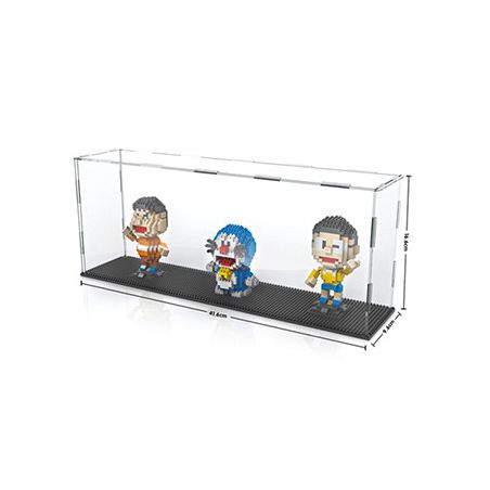 LOZ 9940 non  HỘP TRƯNG BÀY CHỐNG BỤI (MỞ RỘNG) bộ đồ chơi xếp lắp ráp ghép mô hình Storage DISPLAY CASE