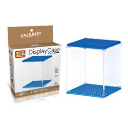 LOZ 9900 non  HỘP TRƯNG BÀY CHỐNG BỤI (LOẠI THƯỜNG) bộ đồ chơi xếp lắp ráp ghép mô hình Storage DISPLAY CASE 6 khối
