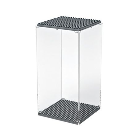 LOZ 9920 non  HỘP TRƯNG BÀY CHỐNG BỤI (CAO HƠN) bộ đồ chơi xếp lắp ráp ghép mô hình Storage DISPLAY CASE