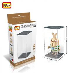 LOZ 9920 non  HỘP TRƯNG BÀY CHỐNG BỤI (CAO HƠN) bộ đồ chơi xếp lắp ráp ghép mô hình Storage DISPLAY CASE