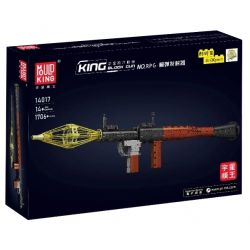 MouldKing 14017 Mould King 14017 non  RPG - SÚNG PHÓNG LỰU bộ đồ chơi xếp lắp ráp ghép mô hình Gun ROCKET-PROPELLED GRENADE 1706 khối
