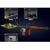 MouldKing 14017 Mould King 14017 non  RPG - SÚNG PHÓNG LỰU bộ đồ chơi xếp lắp ráp ghép mô hình Gun ROCKET-PROPELLED GRENADE 1706 khối