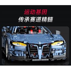 JAKI JK9058 9058 non  XE THỂ THAO M4 THUNDER EDITION tỷ lệ 1:10 bộ đồ chơi xếp lắp ráp ghép mô hình Racing RACING THUNDER Cuộc Đua 2280 khối