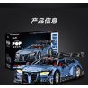 JAKI JK9058 9058 non  XE THỂ THAO M4 THUNDER EDITION tỷ lệ 1:10 bộ đồ chơi xếp lắp ráp ghép mô hình Racing RACING THUNDER Cuộc Đua 2280 khối