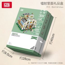 LOZ 1035 non  NHÀ THỜ ĐÁM CƯỚI bộ đồ chơi xếp lắp ráp ghép mô hình Creator Expert Chuyên Gia Sáng Tạo 3308 khối