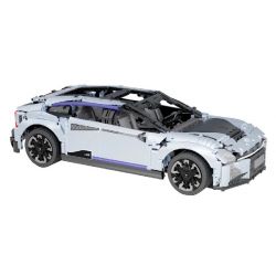 PANTASY 4600007562 non  MÔ HÌNH XE KHOA HỌC VIỄN TƯỞNG GAOHE HIPHI Z PIXEL tỷ lệ 1:8 bộ đồ chơi xếp lắp ráp ghép mô hình 2795 khối