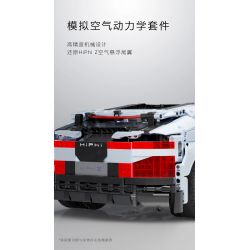 PANTASY 4600007562 non  MÔ HÌNH XE KHOA HỌC VIỄN TƯỞNG GAOHE HIPHI Z PIXEL tỷ lệ 1:8 bộ đồ chơi xếp lắp ráp ghép mô hình 2795 khối