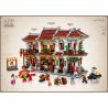 LOZ 1025 non  NHÀ TRỌ KHU PHỐ TÀU bộ đồ chơi xếp lắp ráp ghép mô hình Creator ANCIENT STREET Sáng Tạo 1025 khối