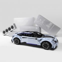 PANTASY 4600007562 non  MÔ HÌNH XE KHOA HỌC VIỄN TƯỞNG GAOHE HIPHI Z PIXEL tỷ lệ 1:8 bộ đồ chơi xếp lắp ráp ghép mô hình 2795 khối