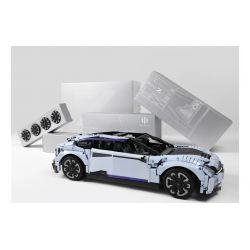 PANTASY 4600007562 non  MÔ HÌNH XE KHOA HỌC VIỄN TƯỞNG GAOHE HIPHI Z PIXEL tỷ lệ 1:8 bộ đồ chơi xếp lắp ráp ghép mô hình 2795 khối