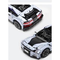 PANTASY 4600007562 non  MÔ HÌNH XE KHOA HỌC VIỄN TƯỞNG GAOHE HIPHI Z PIXEL tỷ lệ 1:8 bộ đồ chơi xếp lắp ráp ghép mô hình 2795 khối