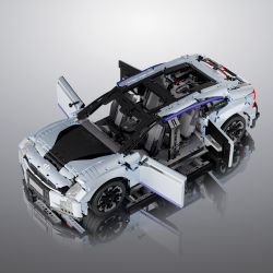 PANTASY 4600007562 non  MÔ HÌNH XE KHOA HỌC VIỄN TƯỞNG GAOHE HIPHI Z PIXEL tỷ lệ 1:8 bộ đồ chơi xếp lắp ráp ghép mô hình 2795 khối