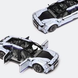 PANTASY 4600007562 non  MÔ HÌNH XE KHOA HỌC VIỄN TƯỞNG GAOHE HIPHI Z PIXEL tỷ lệ 1:8 bộ đồ chơi xếp lắp ráp ghép mô hình 2795 khối