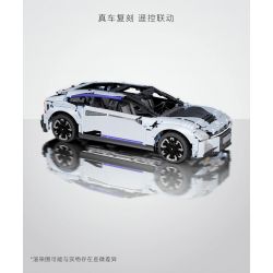 PANTASY 4600007562 non  MÔ HÌNH XE KHOA HỌC VIỄN TƯỞNG GAOHE HIPHI Z PIXEL tỷ lệ 1:8 bộ đồ chơi xếp lắp ráp ghép mô hình 2795 khối