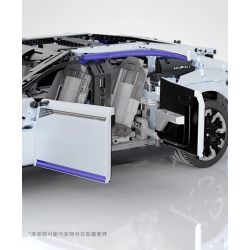 PANTASY 4600007562 non  MÔ HÌNH XE KHOA HỌC VIỄN TƯỞNG GAOHE HIPHI Z PIXEL tỷ lệ 1:8 bộ đồ chơi xếp lắp ráp ghép mô hình 2795 khối